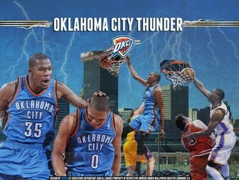 Oklahoma Thunder Feat Durant And Westbrook By Zhenzi1992