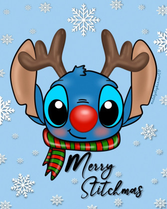 Merry Stitchmas Christmas Ornament Gift Holiday