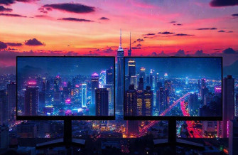Animated Dual Monitor Wallpaper