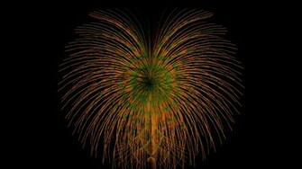 Green Black Wallpaper Yellow Palm