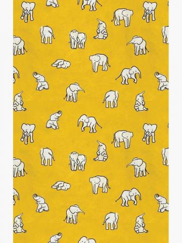 Indian Baby Elephants Yellow Case Elephant Wallpaper