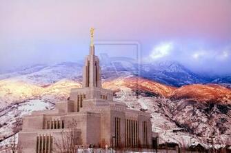 Lds Temple Wallpaper Draper Cool Sunset