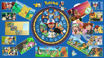 Ash And The Others His Friends