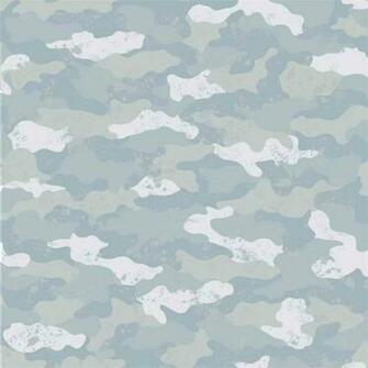 Blue Camouflage Wallpaper Baby Nursery Kids Interiorplace