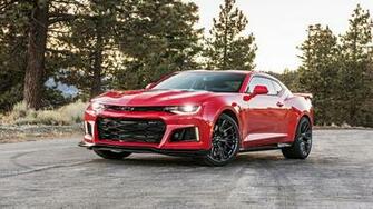 Image Chevrolet Camaro Zl1 Red Auto Metallic