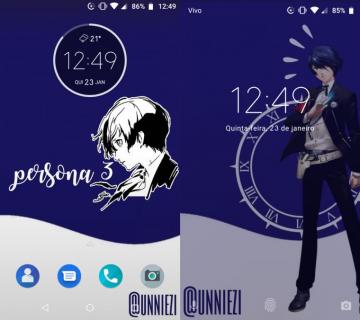 P3 Protagonist Phone Wallpaper In The Comments Persona