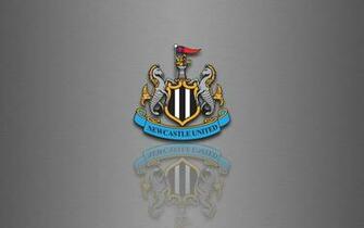 Newcastle United Football Logo Reflection Stock Photos