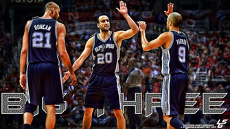 San Antonio Spurs Big Three Desktop Wallpaper By L S Graphics