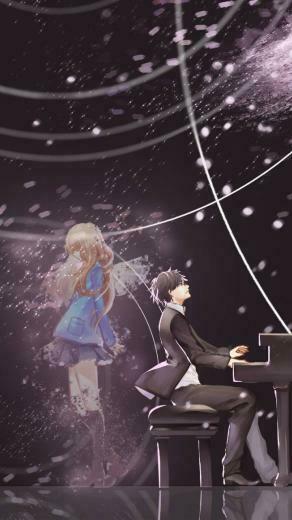 Your Lie In April Phone Wallpaper Top