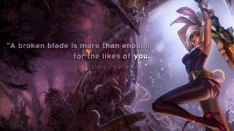 Riven League Of Legends Wallpaper Desktop