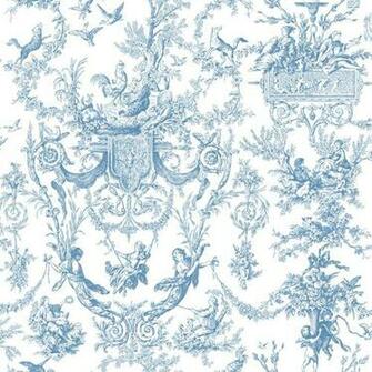 Toile Wallpaper House Home