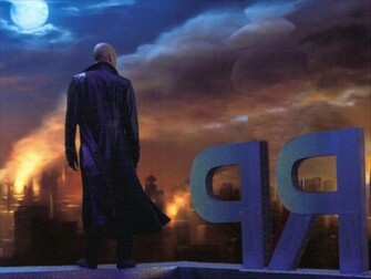 Lex Luthor On Roof Wallpaper Smallville