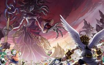Medusa Kid Icarus Wallpaper Game