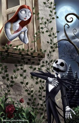 Tammy Lynn On Wallpaper Nightmare Before Christmas