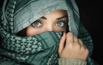 Wallpaper Eyes Look Girl Face Portrait Beauty The Veil