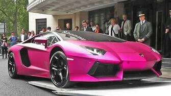 Lamborghini Aventador J Pink Car Release Date Res