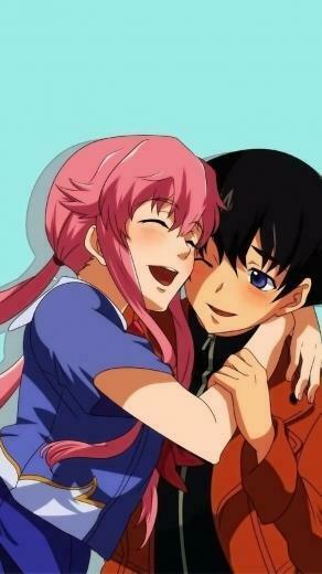 Yukiteru And Yuno Future Diary Samsung HD Wallpaper