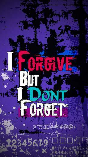 I Forgive Signs And Sayings For Mobile Cell Phone