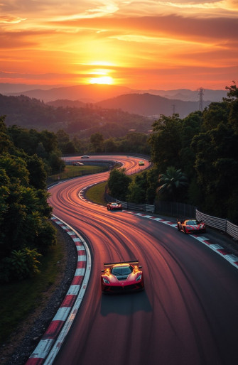 Race Track Wallpaper