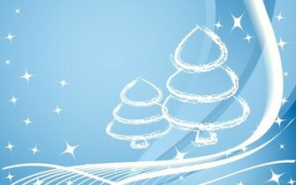 Christmas Strokes White Holiday Wallpaper HD