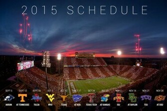 Revealed Football Schedule Oklahoma Sooners