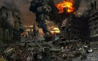 Pics Photos Destroyed City Wallpaper