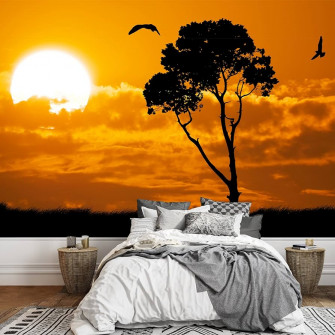 Amazon Wall26 Africa Safari Nature Sunset Element Of