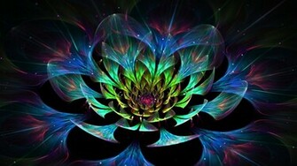 3d Lotus Flower Wallpaper