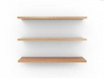 Empty Wooden Shelf Psdgraphics