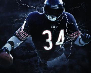 Walter Payton Wallpaper By Bengaldesigns