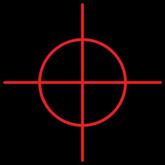 Crosshair Transparent Background