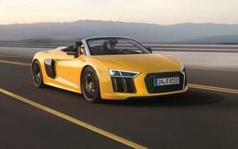 Audi R8 Spyder V10 Motion Wallpaper