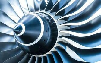 Turboprop Jet Engine Aircraft 3d Wallpaper And Abstract