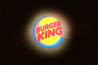 Neon Burger King Logo First Photoshop Project By Jowhimsy On