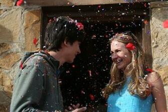 The Space Between Us Asa Butterfield And Britt Robertson Wallpaper