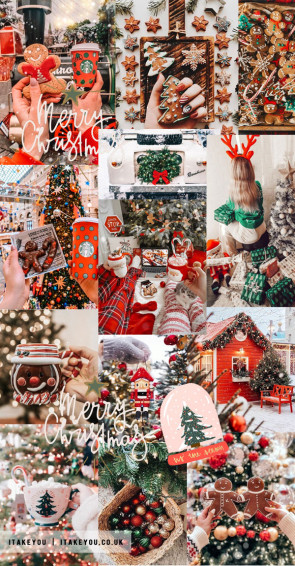 Christmas Collage I Take You Wedding Readings