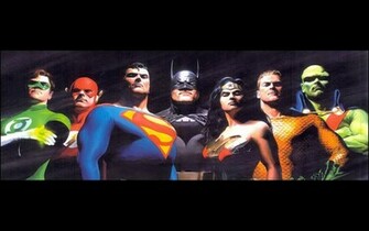Alex Ross Wallpaper Dc Comics Art
