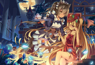 Halloween Anime Girl Wallpaper
