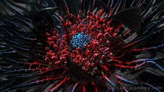 Digital Blasphemy 3d Wallpaper Cyber Blossom By Ryan Bliss