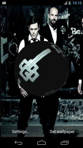 Your Favorite Rammstein Logo To Phone 3d Live Wallpaper