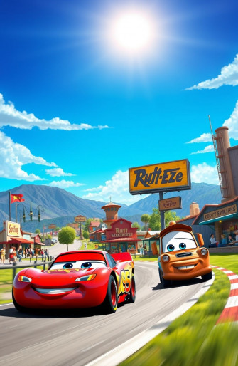 Disney Pixar Cars Wallpaper