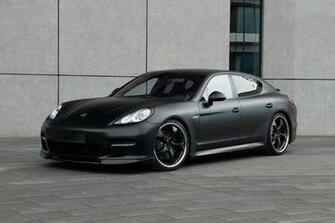 Porsche Panamera Black Edition Wallpaper