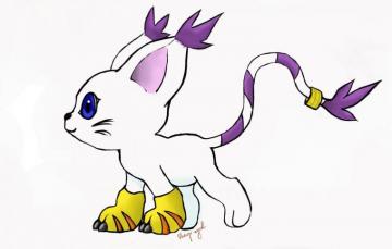 Gatomon Digimon Digital Monsters Adventure