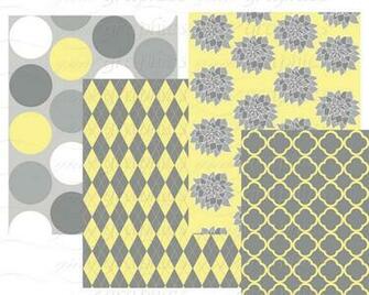 Yellow Gray Background