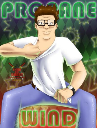 Commission Hank Hill S Bizarre Adventure By Pltnm06ghost On
