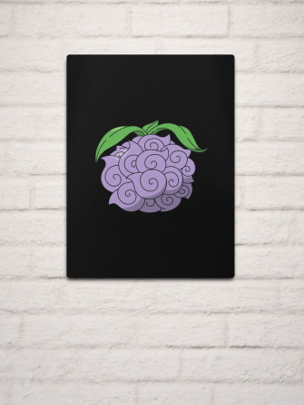 Yami No Mi Marshall D Teach Devil Fruit Metal Print For