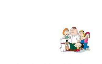 Family Guy Wallpaper A White With The Whole On It