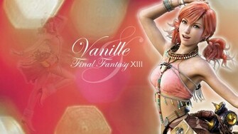 Final Fantasy Xiii Vanille Wallpaper