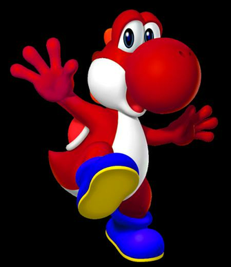 Red Yoshi Wallpaper HD