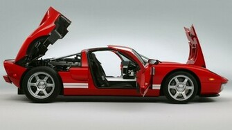 Wallpaper Ford Gt Exotic Rare Supercar Red Cars Machines